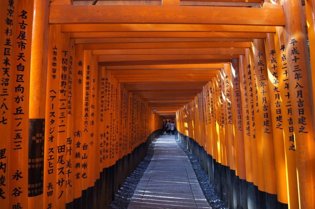 La pas prin Japonia