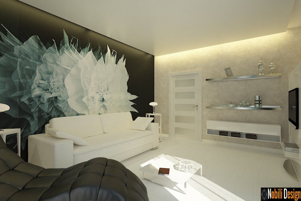 Design interior pentru apartament modern din Bucuresti