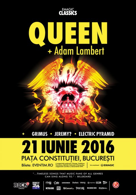 Concert QUEEN + Adam Lambert