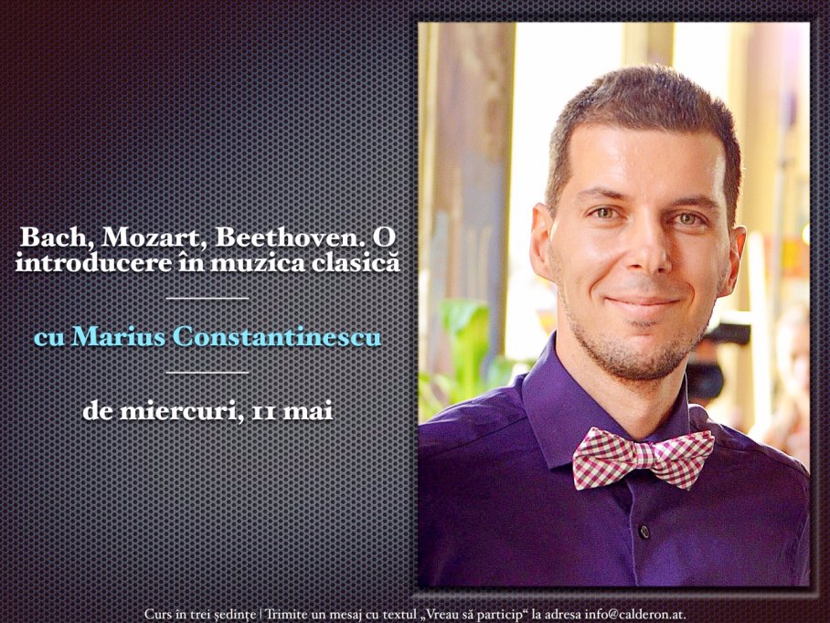 Introducere în muzica clasică, împreună cu Marius Constantinescu