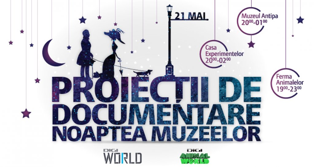 Digi va fi prezent La Noaptea Europeană a Muzeelor cu filme documentare şi activităţi speciale pentru copii