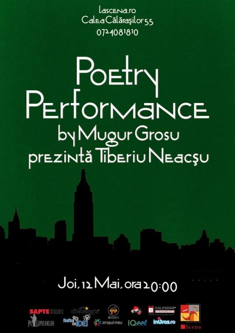 Poetry Performance by Mugur Grosu