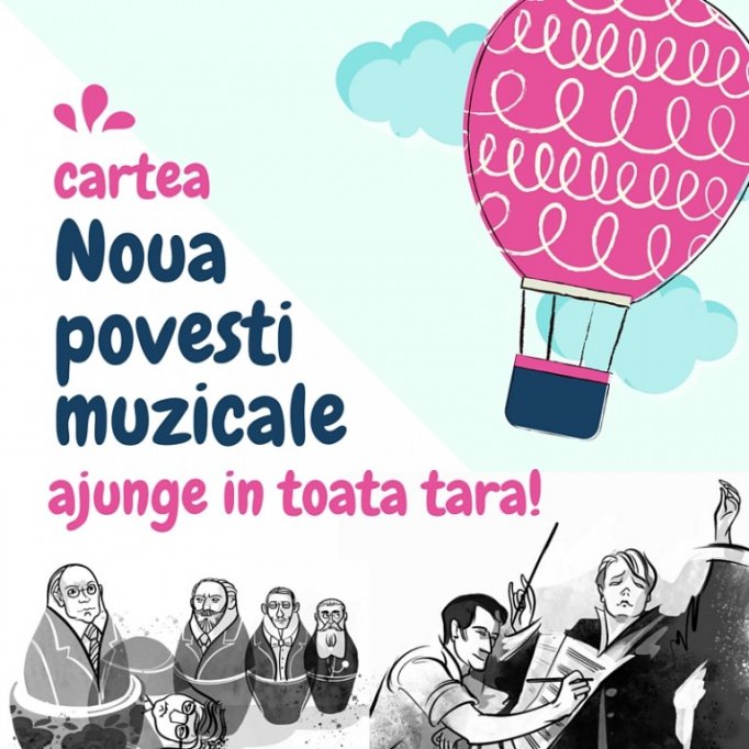 Cartea ,,Noua povesti muzicale,, ajunge in toata tara