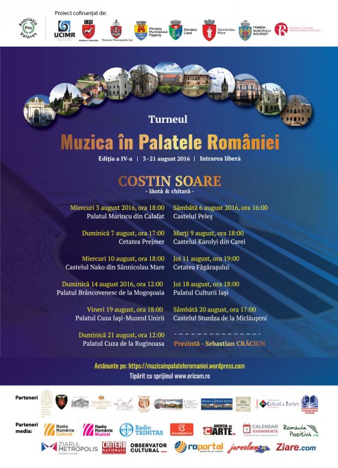 Debut al Turneului Muzica in Palatele Romaniei