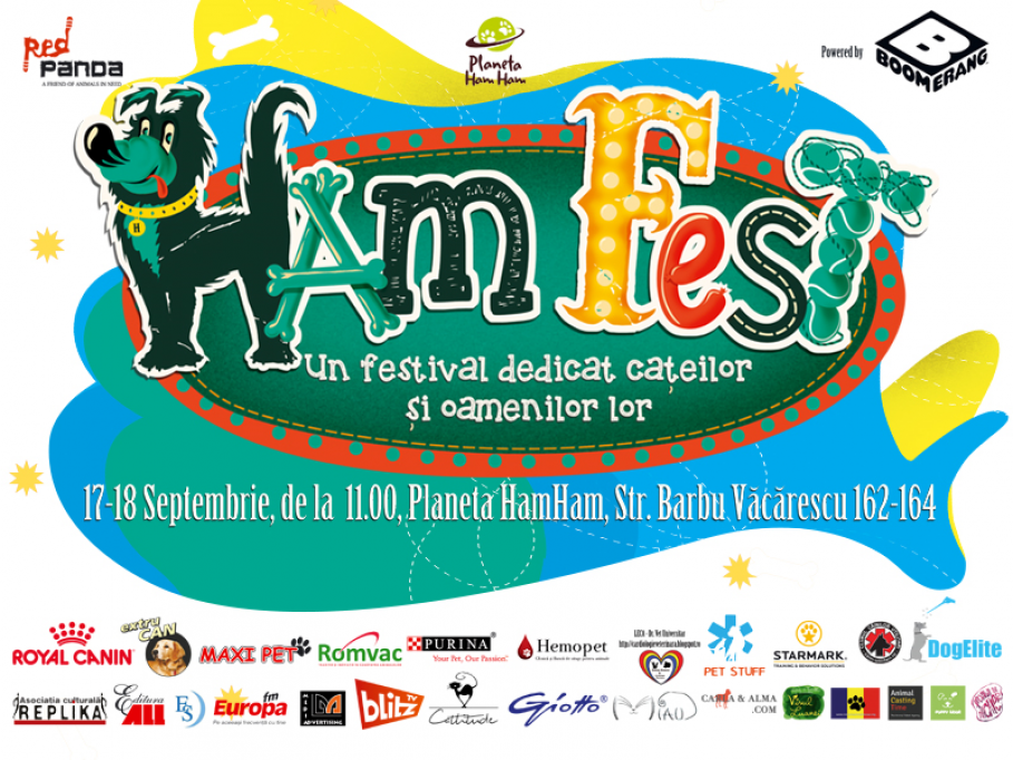 HamFest, festivalul dedicat "cățeilor și oamenilor lor", a ajuns la cea de a patra ediție!