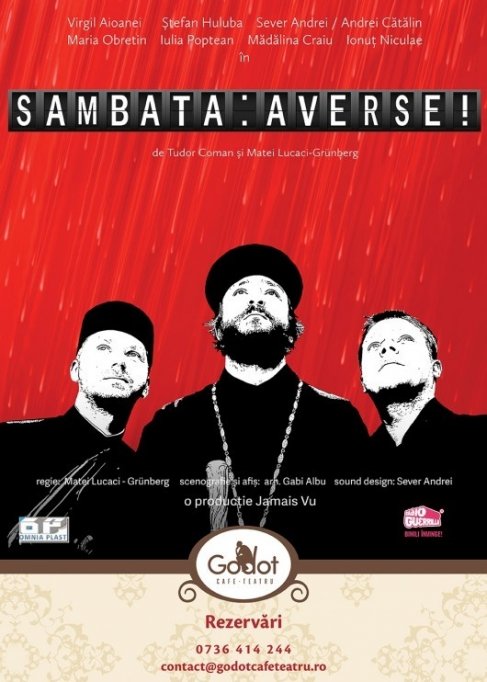 "Sâmbătă: Averse!" de Tudor Coman şi Matei Lucaci-Grunberg