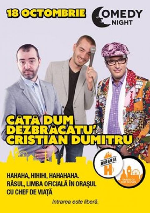 Stand-up Comedy Marti 18 Octombrie Bucuresti Beraria H