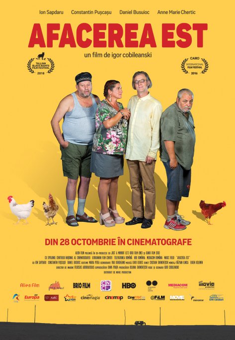 Afacerea Est, singurul lungmetraj romanesc in selectia oficiala Tallinn Black Nights Film Festival