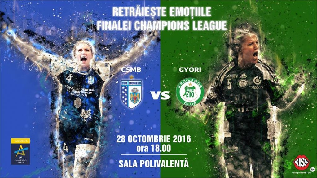 CSM Bucuresti - Gyor