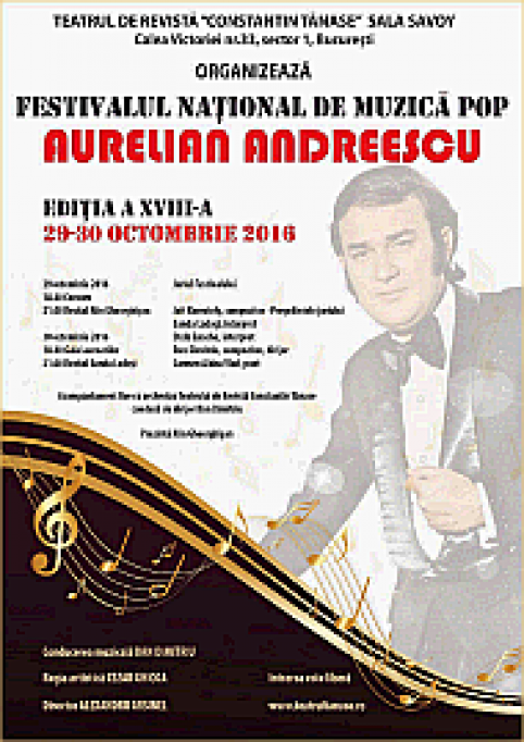 Festivalul National De Muzica Pop Aurelian Andreescu