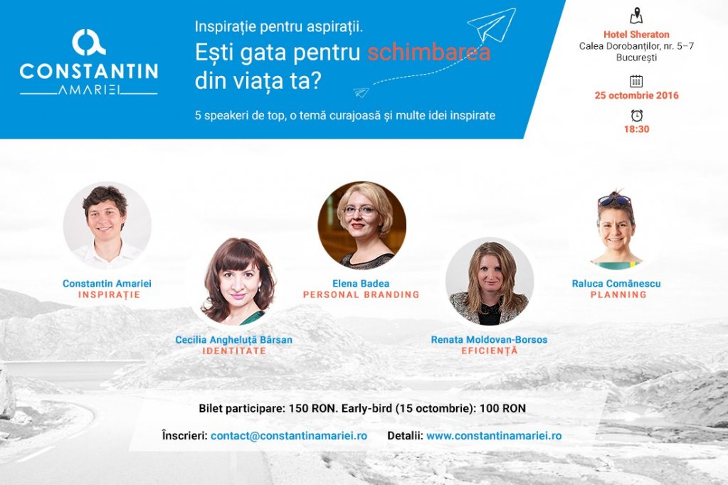 Conferința Inspirație pentru aspirații