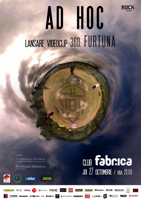 Lansare single + videoclip 360: „Furtuna II” @ Club Fabrica