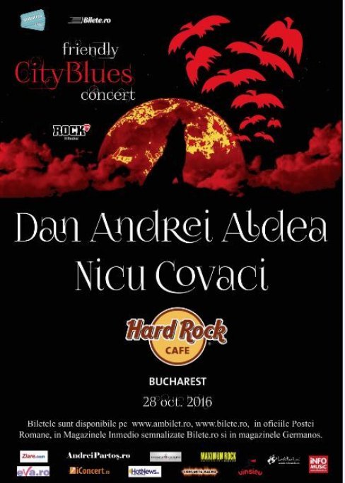 Friendly CityBlues Concert cu Dan Andrei Aldea si Nicu Covaci