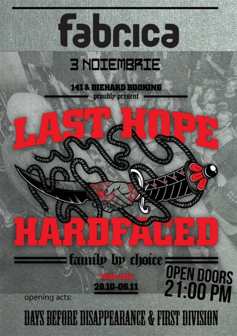 Last Hope | Hardfaced @ Club Fabrica