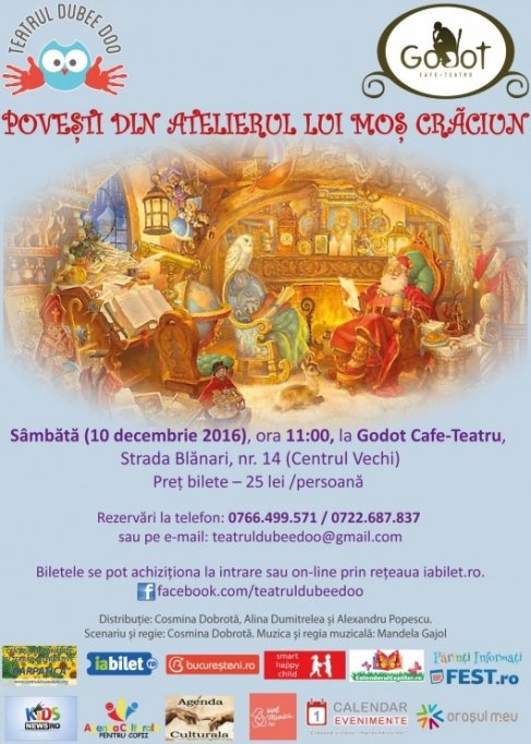 Povești din atelierul lui Moș Crăciun
