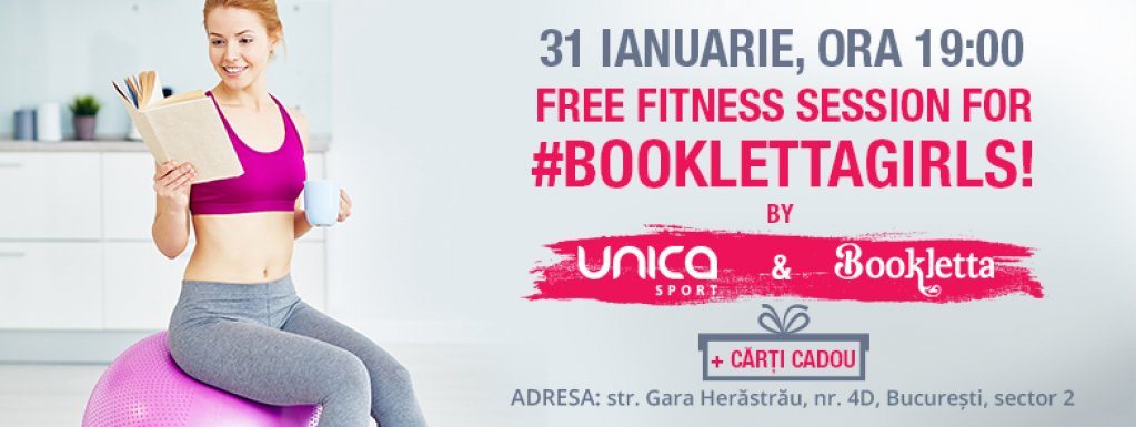 Read & Be FIT Workout by Unica Sport & Bookletta