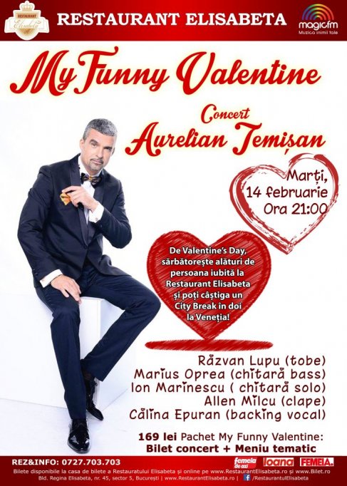 My Funny Valentine - Concert Aurelian Temisan & Band