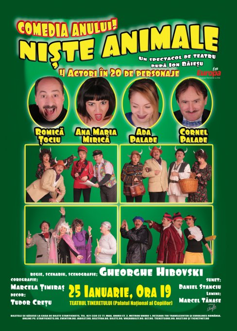 Comedia "Niste animale!"