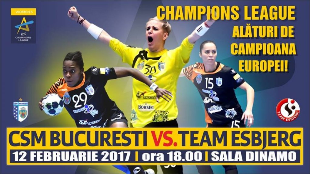 CSM Bucuresti - Team Esbjerb
