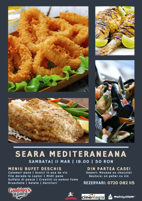 Seara Mediteraneana in Gambino`s Family Restaurant