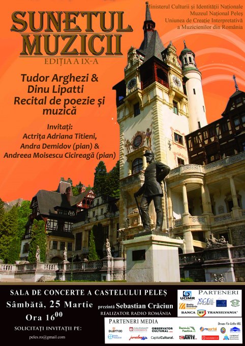 Debut al noii Stagiuni “Sunetul muzicii” de la Castelul Peleş