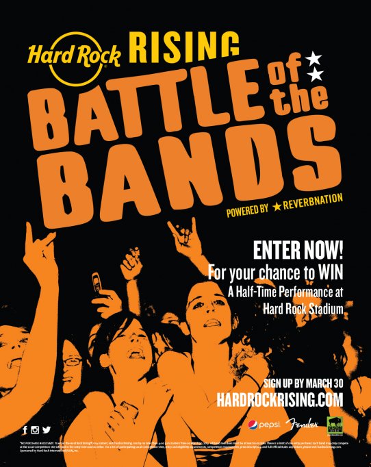 Începe concursul de talente HARD ROCK RISING 2017
