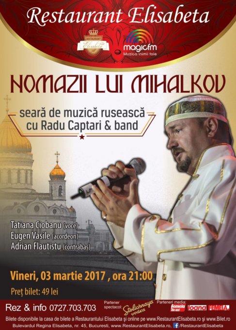 Nomazii lui Mihalkov - Concert Radu Captari & Band