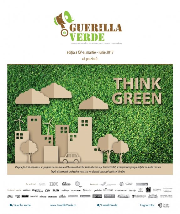 Guerilla Verde se desfăşoară sub umbrela europeană GreenWeek 2017