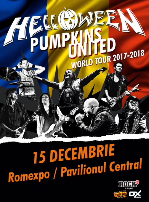 Doar 150 de bilete ramase la Golden Circle pentru Pumpkins United, turneul trupei Helloween