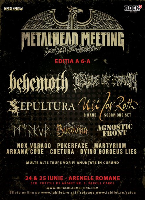 Uli Jon Roth, fondatorul Scorpions, aduce The Tokyo Tapes la Metalhead Meeting Festival 2017