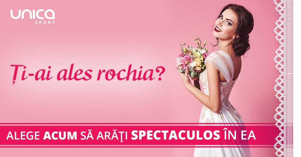 Unica Sport Romania lanseaza 3 programe de slabit pentru mirese