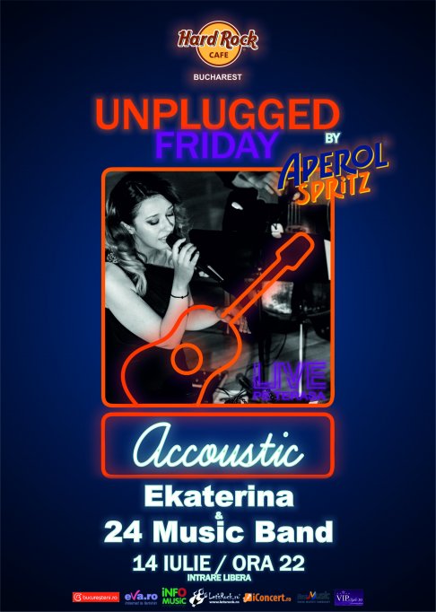 Concert acustic Ekaterina & 24 Music Band