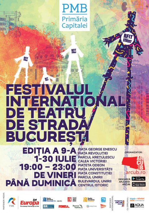 Festivalul Internațional de Teatru de Stradă București B-FIT in the Street! 2017