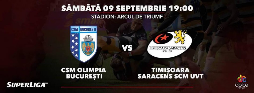 CSM Olimpia București - Timisoara Saracens