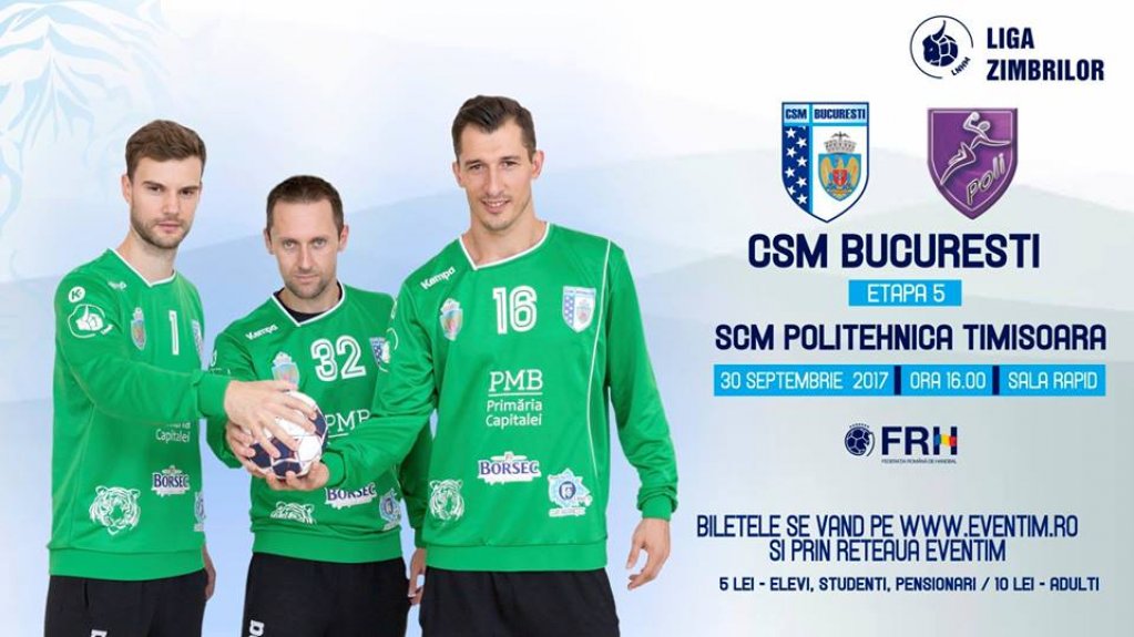 CSM Bucuresti - SCM Poli Timisoara