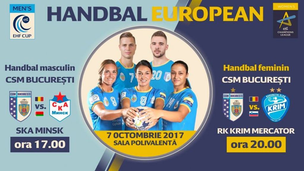 CSM Bucuresti - SKA Minsk