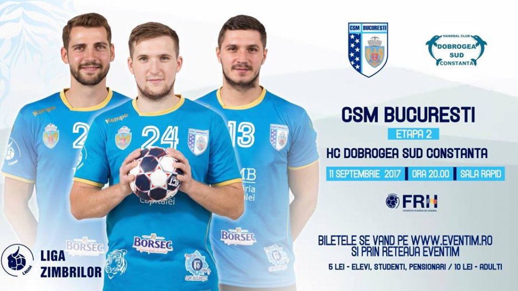 CSM Bucuresti - HC Dobrogea Sud