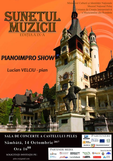 “PianoImpro Show”, la Castelul Peles