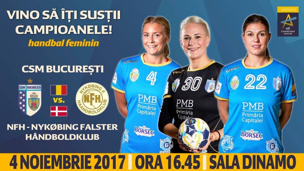 CSM Bucuresti - Nykobing Falster NFH