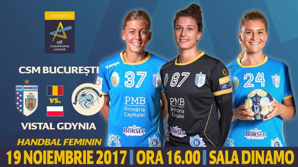 CSM Bucuresti - Vistal Gdynia