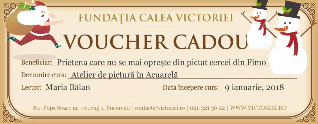 Târgul de Crăciun de la Fundația Calea Victoriei - Cadouri și delicatese culturale