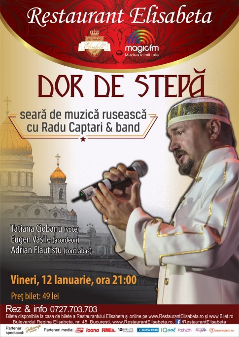 Dor de stepa...Concert Radu Captari & Band