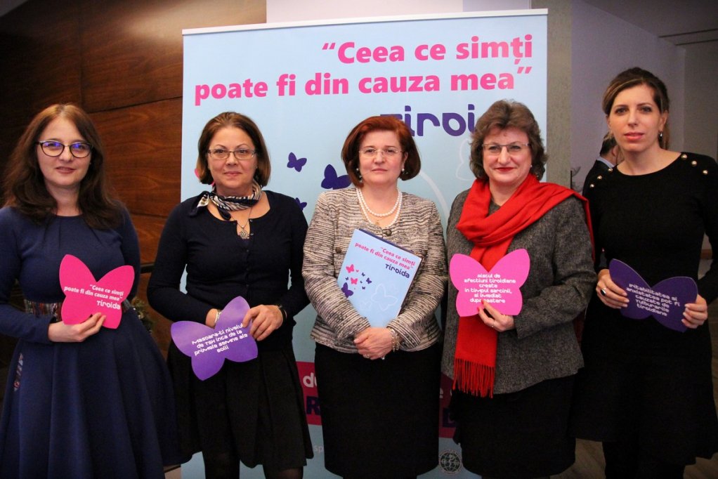 Campania de constientizare "Ceea ce simti poate fi din cauza mea. Tiroida."