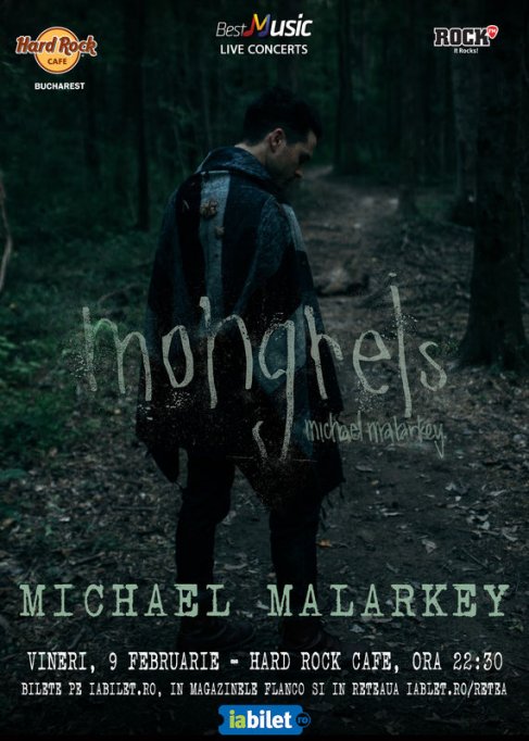 Actorul Michael Malarkey (The Vampire Diaries) in concert la Bucuresti
