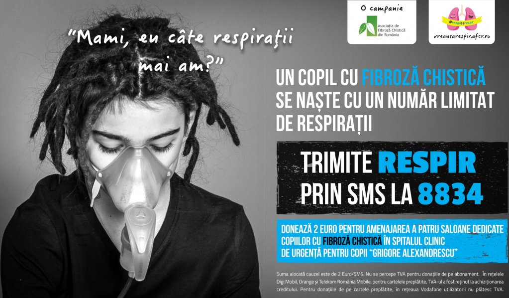 În România, bolnavii de fibroză chistică trăiesc cu aproximativ 20 ani mai puțin decât media europeană