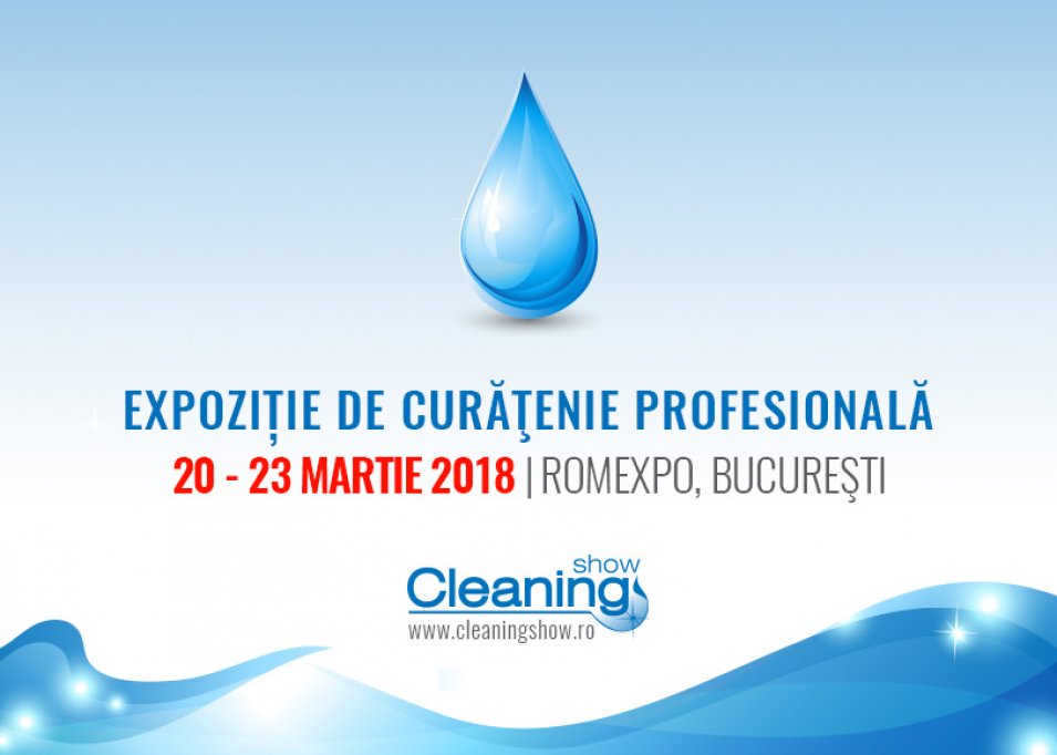 Peste 90 de brand-uri de renume prezente la Cleaning Show 2018