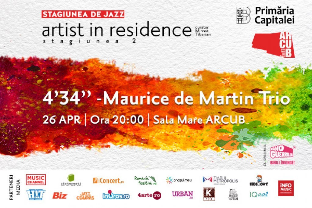 Artist in Residence - Maurice de Martin Trio