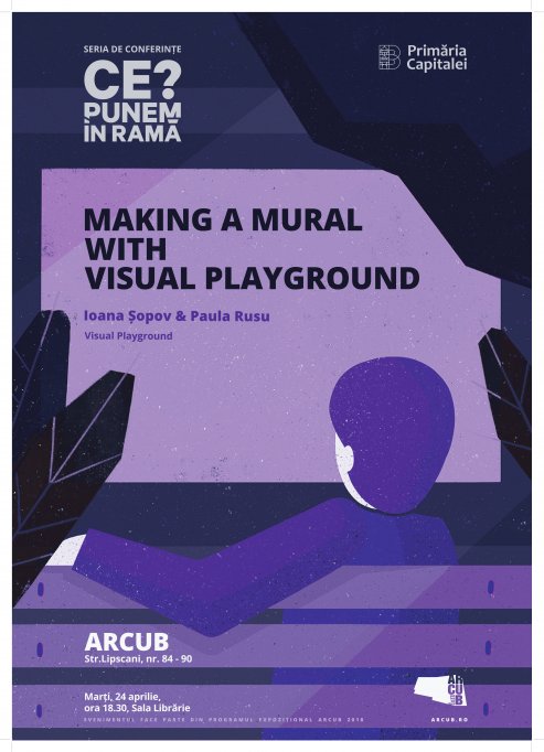 Despre picturi murale, design grafic și comunitatea locală a creativilor la conferința #CePunemÎnRamă?