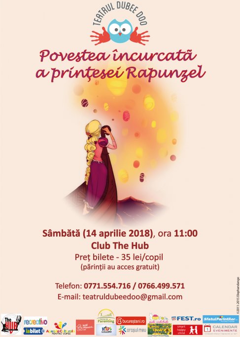 Povestea incurcata a printesei Rapunzel