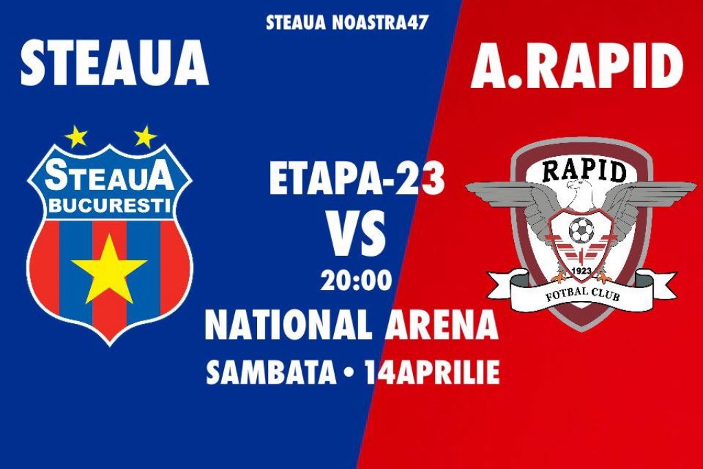 Steaua Bucuresti - Rapid Bucuresti